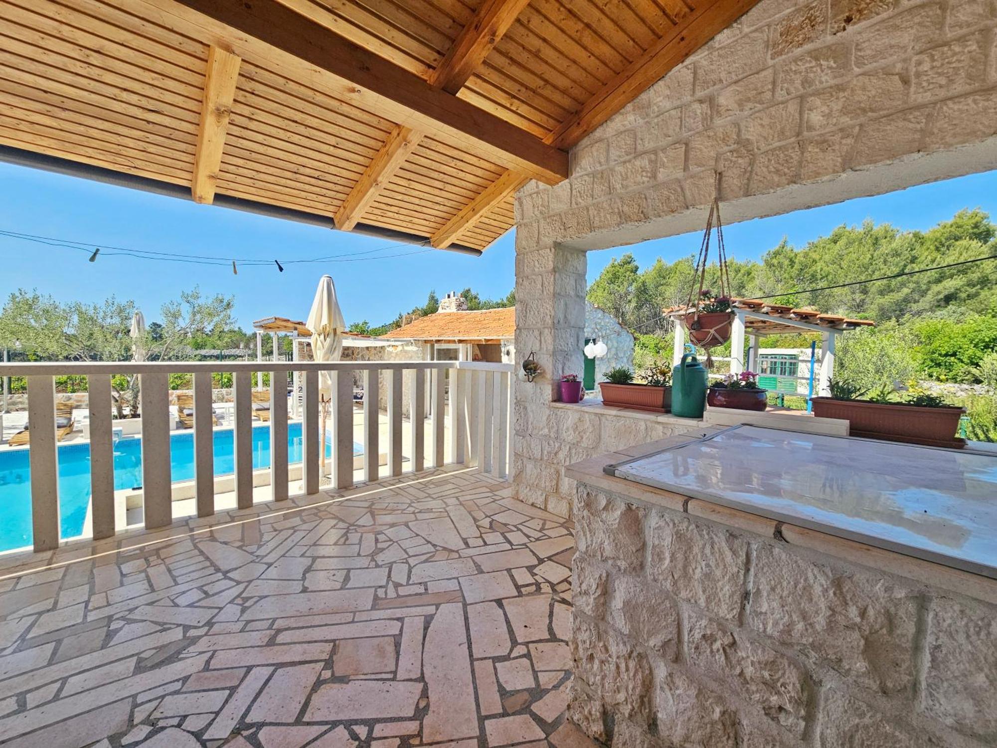 Vila Flamingo - House With Private Pool Gornji Seget Exteriér fotografie
